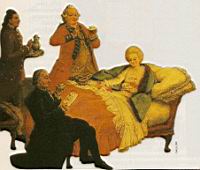 Le Djeuner de chocolat, par R Longhi